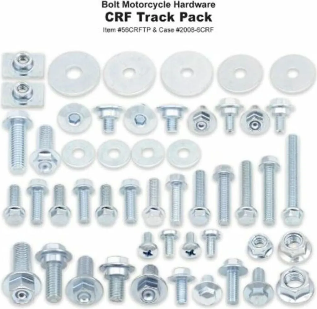Assortiment de Boulons Moto Cross Bolt Track-Pack pour Honda CRF