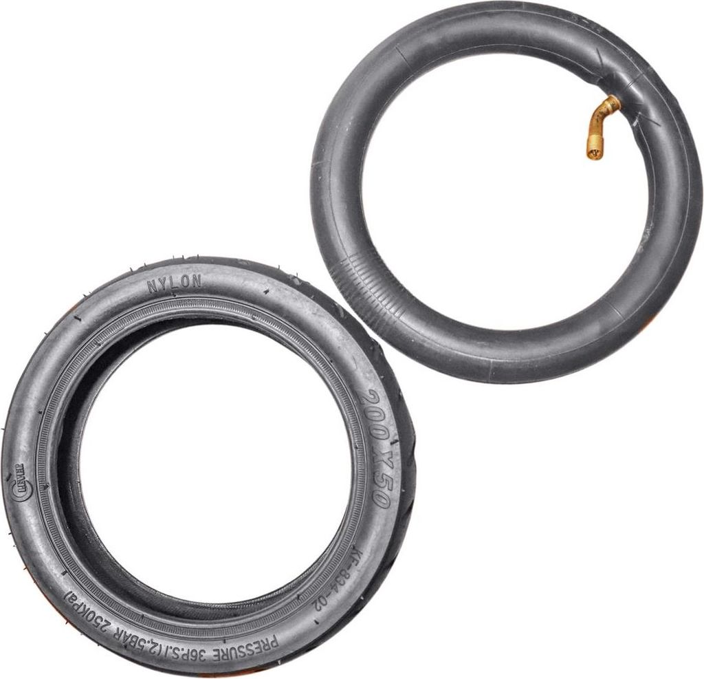 Reifen mit Schlauch 200 x 50 / 135 mm für E-Scooter Produktbild 