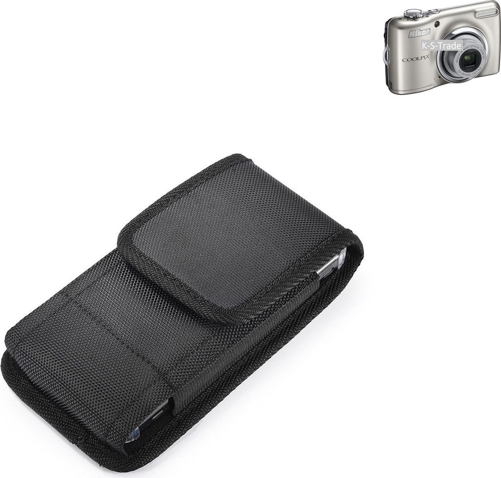 Holster Gürteltasche kompatibel mit Nikon Coolpix L23 Produktbild 
