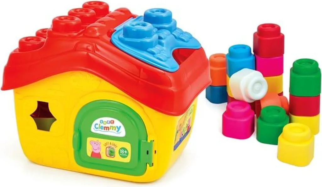 17657 Maison de Clemmy Peppa Pig - Premier Jeu d'Éveil de Construction