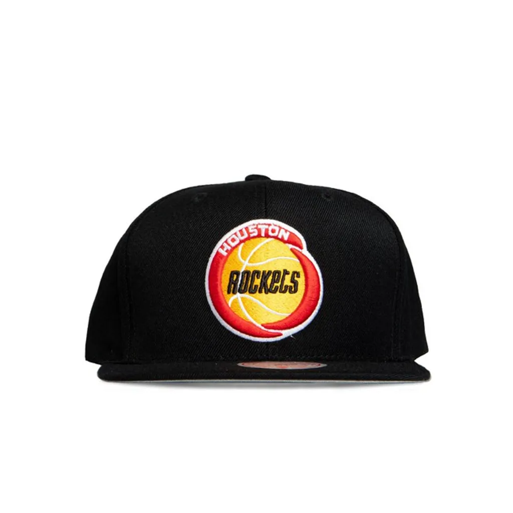 Kšiltovka Mitchell & Ness cap snapback Houston Rockets nero Wool Solid Snapback - UNI