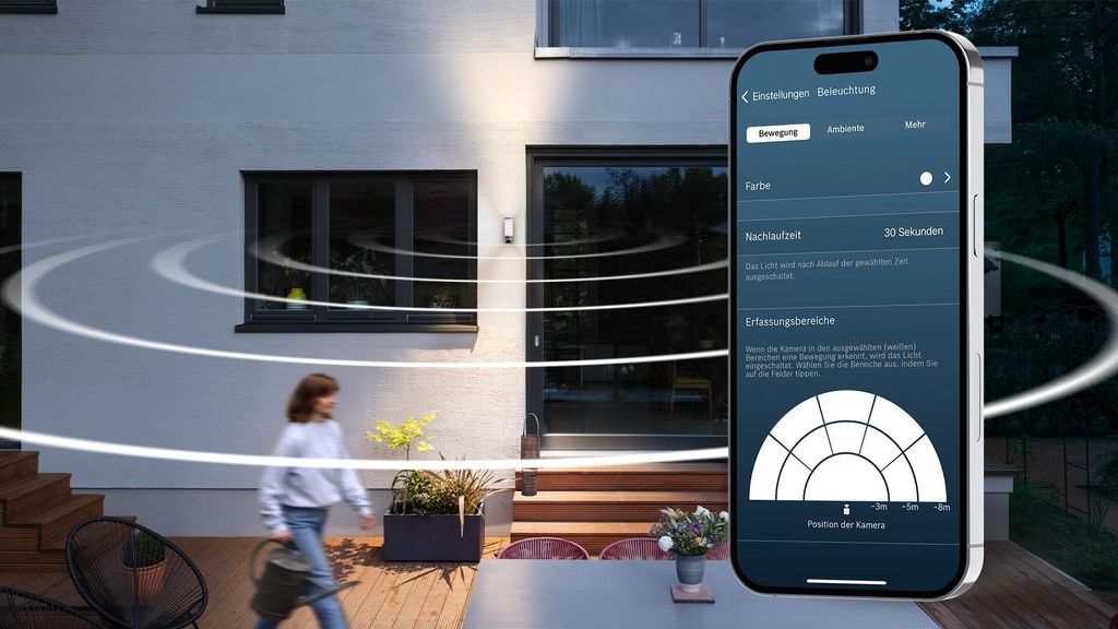 BOSCH Überwachungskamera 8750001469, Outdoor, silber Produktbild 5