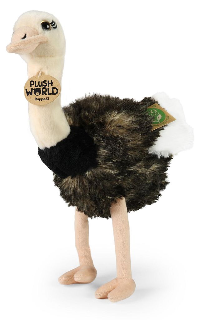 Pluszowy strusień, 33 cm, ekologiczna seria "PLUSH WORLD" Zdjęcie produktu 