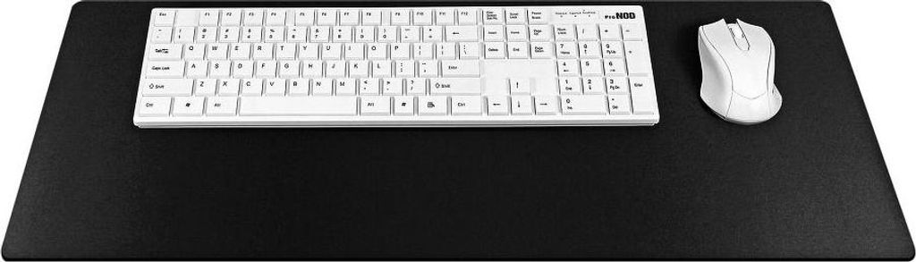 Gaming Mauspad (unter Maus und Tastatur) 800x400x2.5mm / schwarz