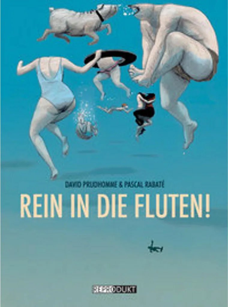 Tapis de jeu aquatique extérieur pour enfants - Rein in die Fluten