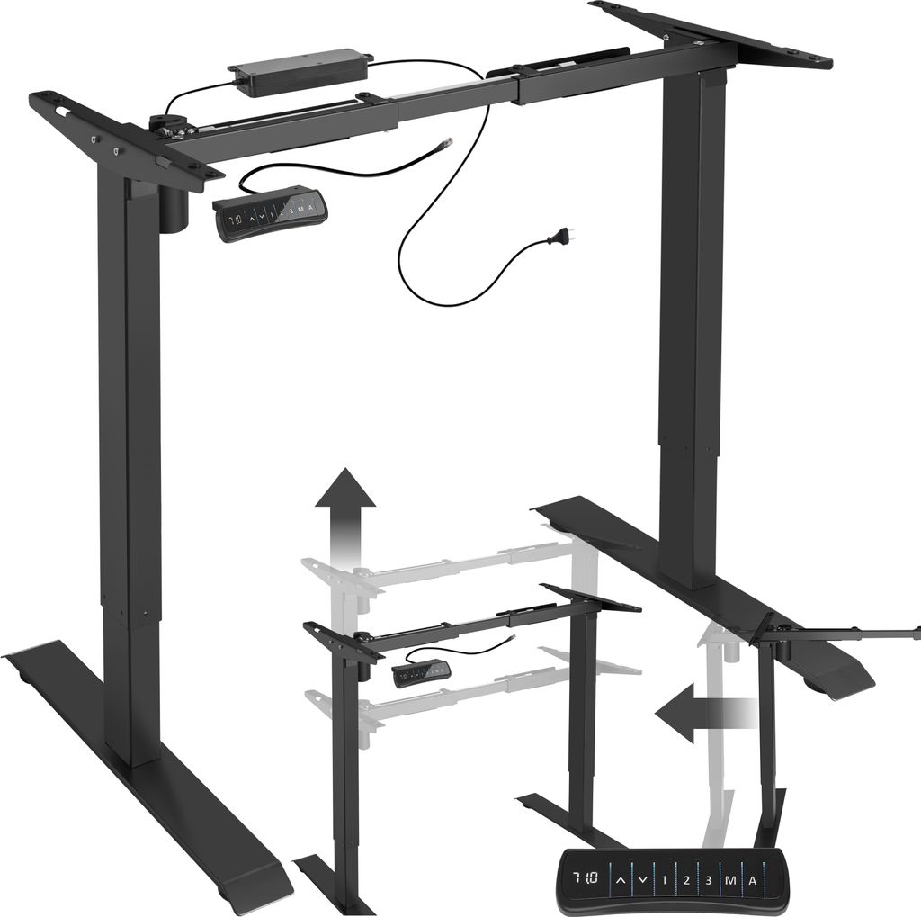Tischgestell Piotr 85 - 129 x 65 x 71 - 121 cm Obrázek produktu 2