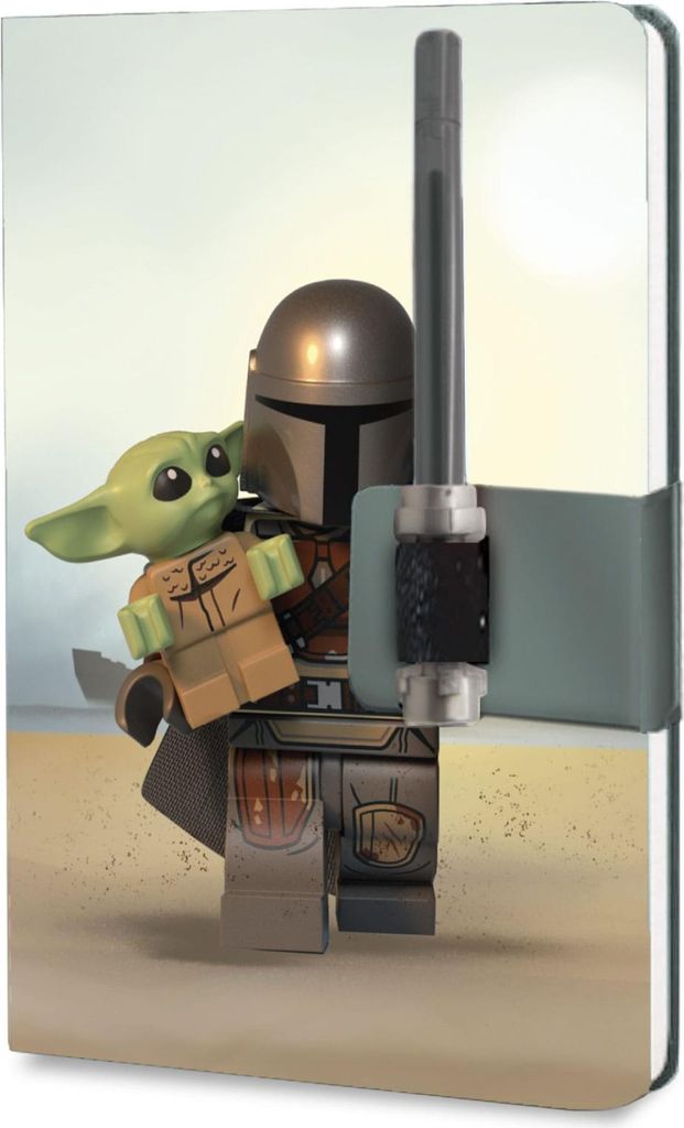 Joy Toy LEGO Star Wars The Mandalorian Notizbuch mit Stift Mandalorian