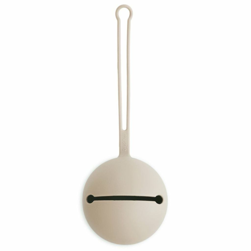 Mushie Silikon Schnullerhalter - Shifting Sand Produktbild 