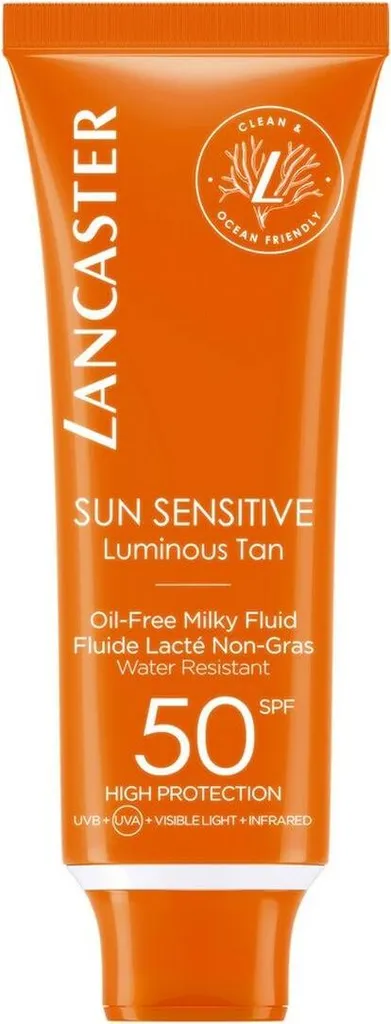 Écran solaire visage Lancaster Sensitive Spf 50 soin protecteur 50ml