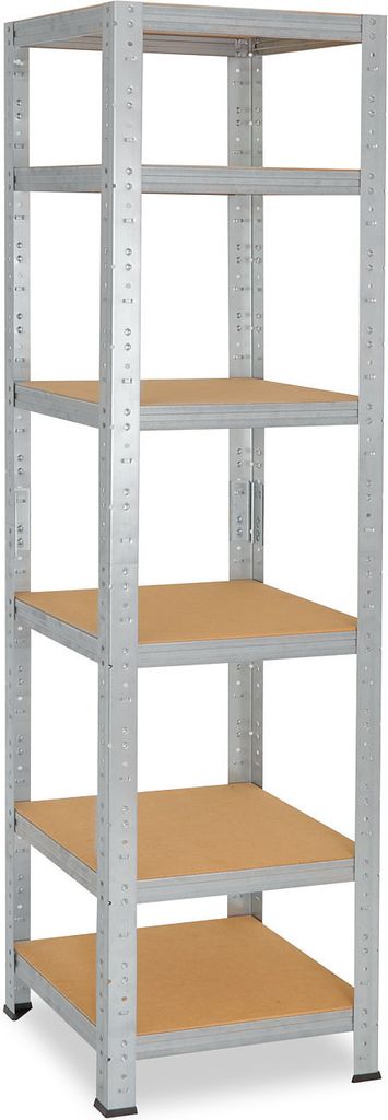 shelfplaza® HOME 180x30x30cm Schwerlastregal verzinkt / Produktbild