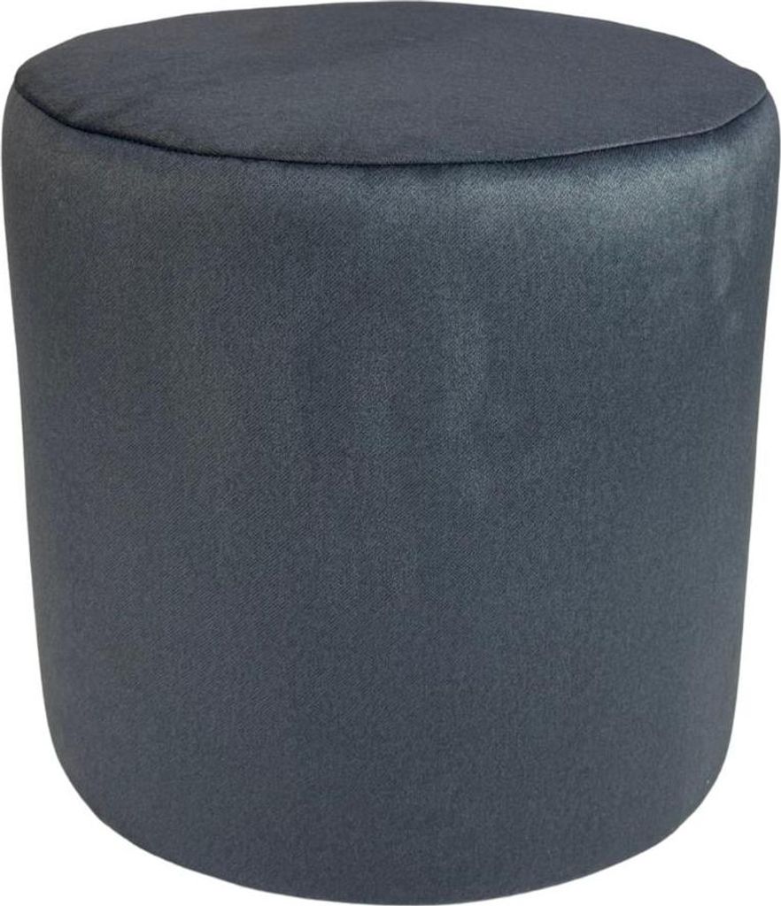 Pufa okrągła ELEMENT 40x40 cm stylowy podnóżek trudnopalny Zdjęcie produktu 