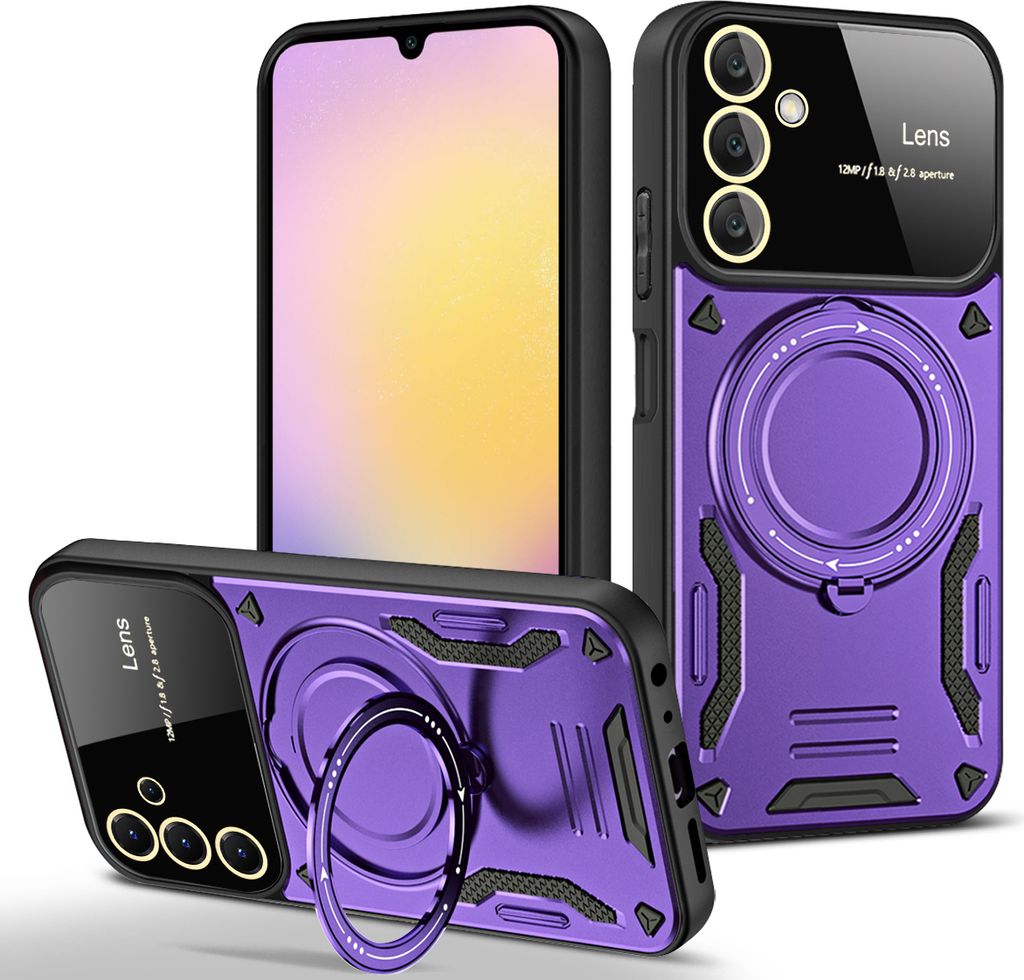 Rüstung Handyhülle für Samsung Galaxy A25 Dual-Layer Produktbild 