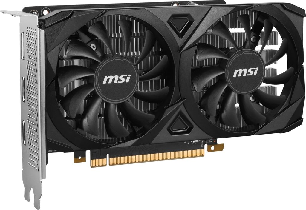 MSI Geforce RTX 3050 VENTUS 2X 6G OC NVIDIA 6 GB GDDR6 Produktbild 3