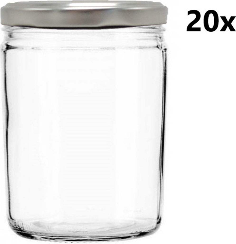 Einmachglas 440 ml LUNCH klar/transparent 20 Stück Produktbild 