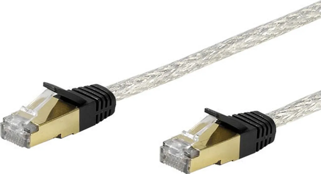 Cavo LAN ViVanco CAT 6e 2,0m - Ideale per Smart TV e Streaming 4K/8K