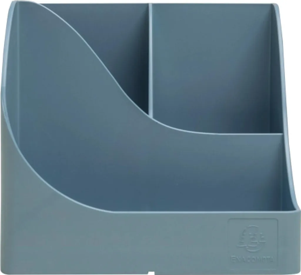 Pot à crayons pour bureau et télétravail Exacompta Pen Wave - Pack de 4