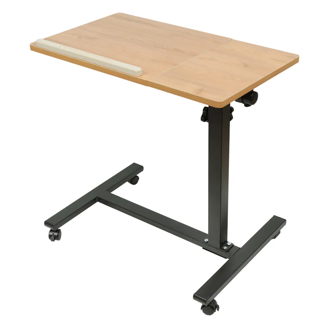Table pour ordinateur portable réglable en hauteur 90cm avec roulettes