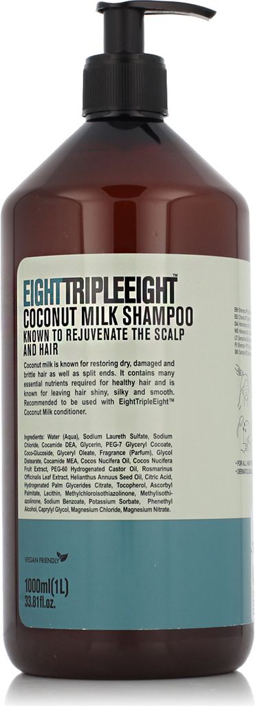 Eight Triple Eight Coconut Milk Shampoo 1000 ml