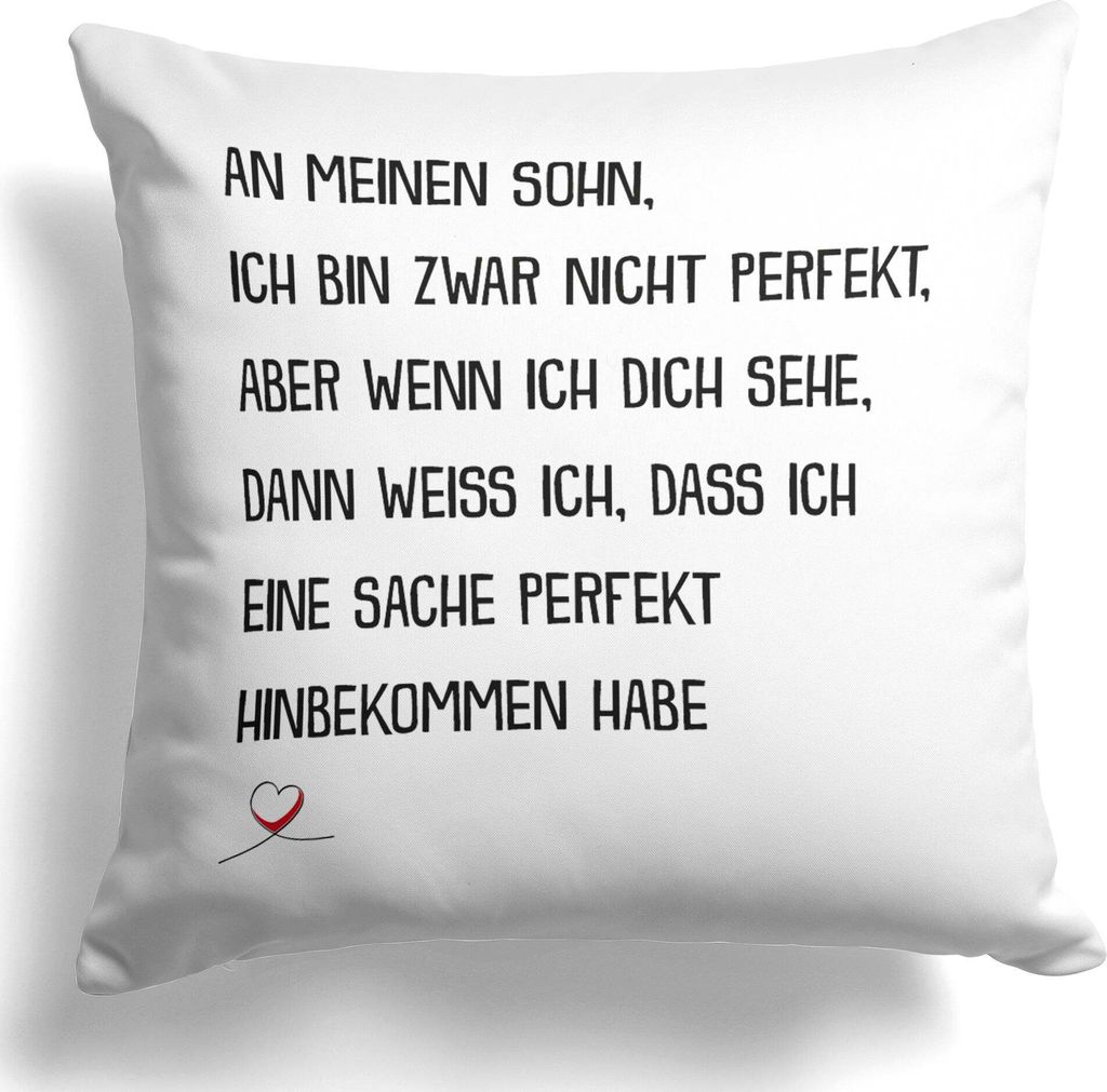 22Feels Sohn Geschenk 18. Geburtstag Weihnachten Abitur Matura Jungs Kissen Uni Abschluss Bachelor Master Firmung Konfirmation Kinder Deko Männer ...