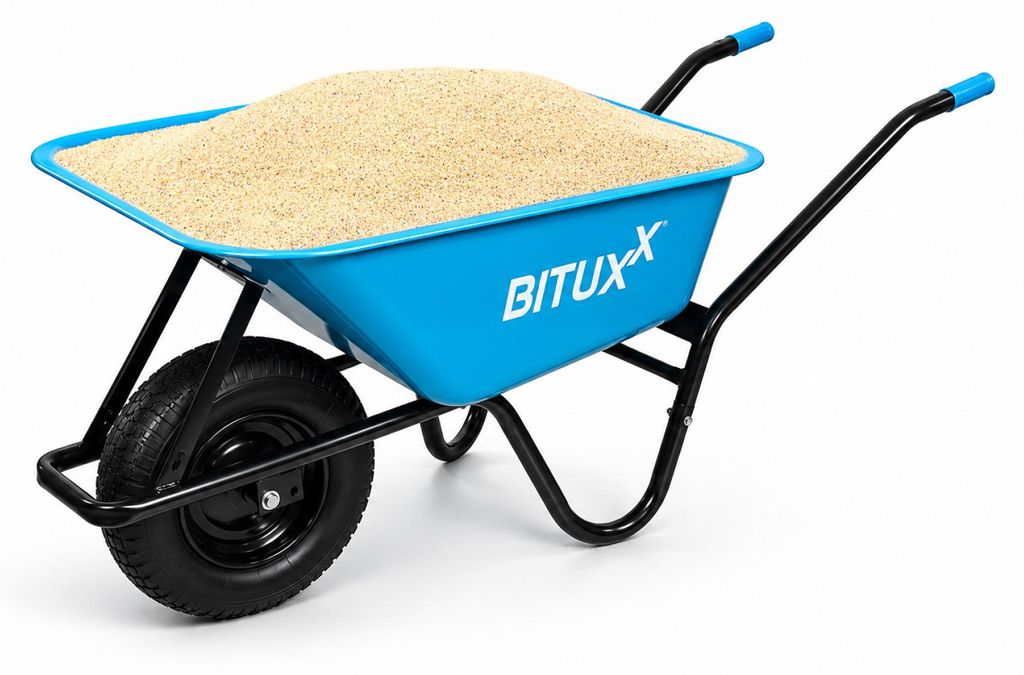 BITUXX Schubkarre 100L Schubkarren Schiebkarre Groß Produktbild 