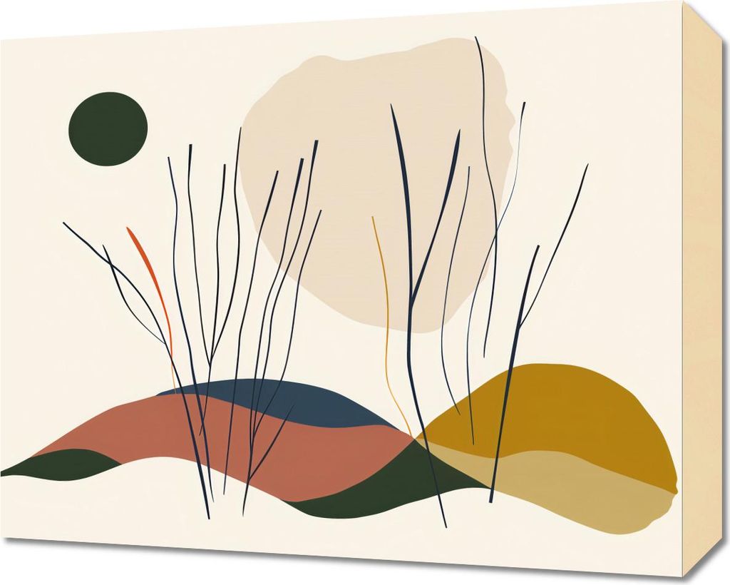 Bild 50x40cm Flüstern der Winde