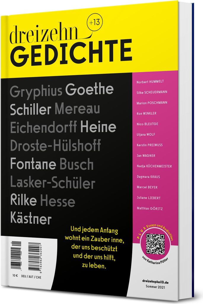 dreizehn +13 Gedichte