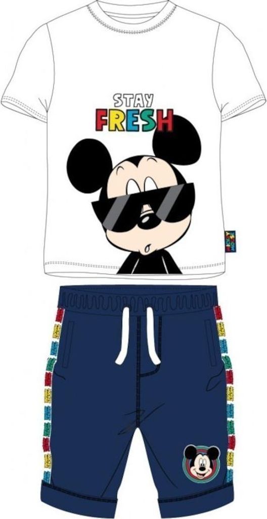 Mickey Mouse Jungen Bekleidungs-Set "Stay fresh, Shirt & Hose | 116