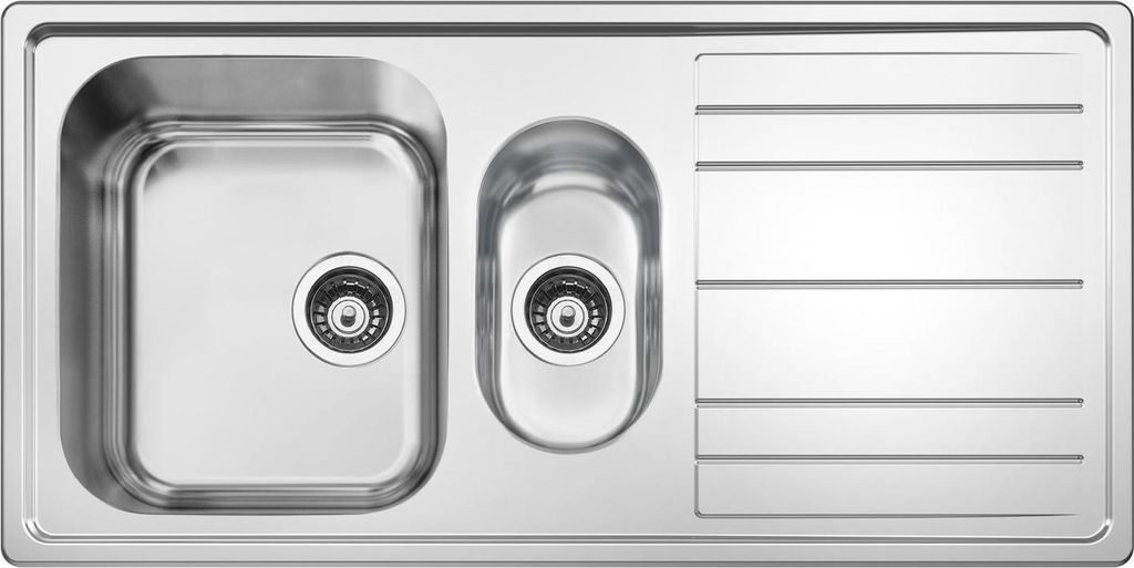 Smeg LPR102 Küchenspüle Bündiges Waschbecken Rechteckig Edelstahl