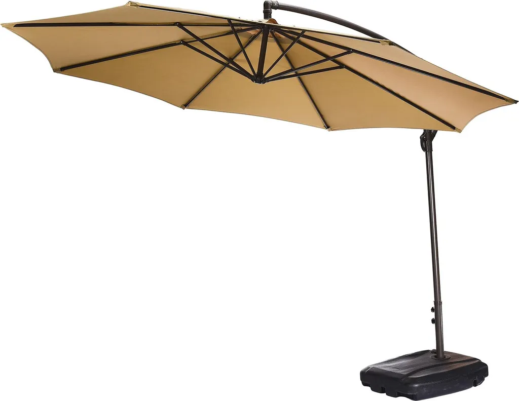 Tissu pour parasol kaki universel - Toile de rechange imperméable 300cm