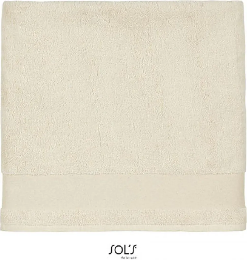 Asciugamano in Cotone Naturale SOL'S Penisola 70x140 cm - Eco-Friendly