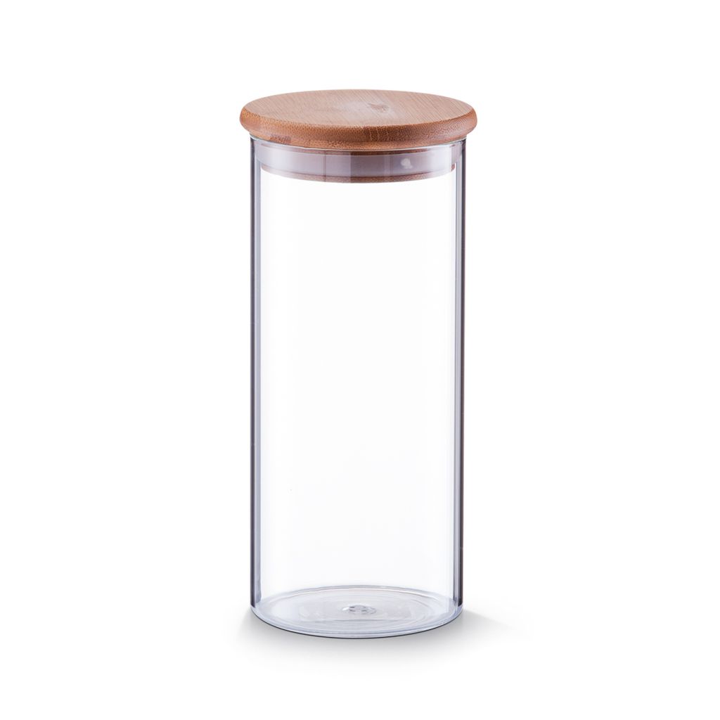 Zeller Vorratsglas, 1400 ml, Bamboodeckel Ø10,5x23 Produktbild 