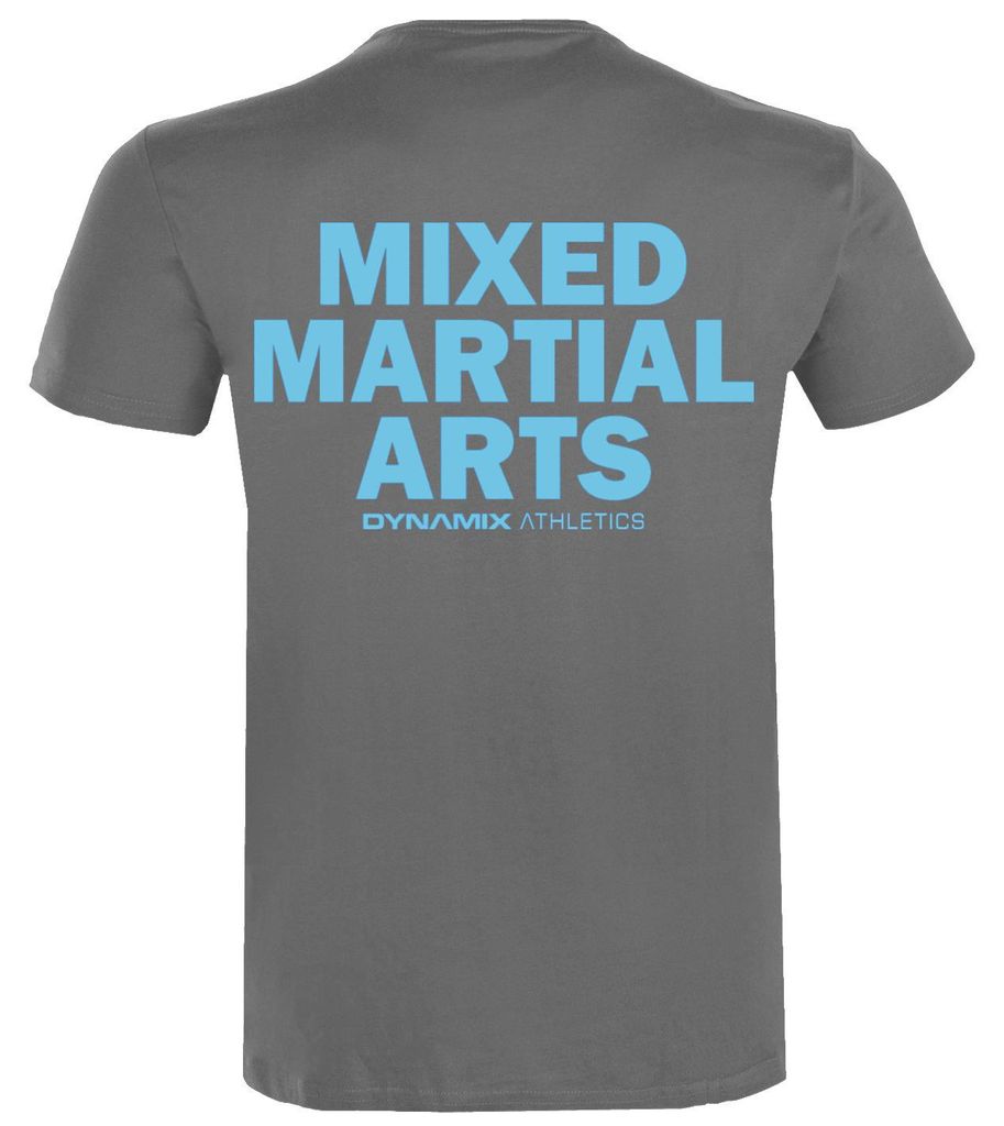 Dynamix Athletics T-Shirt MMA Classic - Grau/Blau(M)