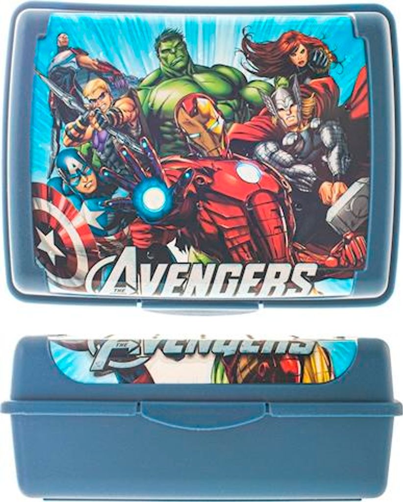 Evergreen Avengers Lunchbox aus Polypropylen