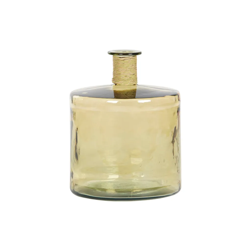 Vase DKD Home Decor Ambre en Verre Trempé 35 x 35 x 45 cm - Design Chic