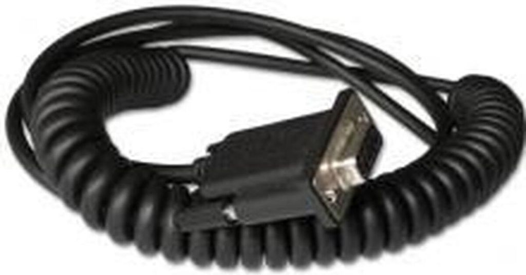 Honeywell CBL-020-300-C00, Černá, 3 m, RS232, DB9, Samec, Obrázek produktu 