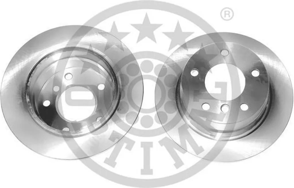 Stoppez les Vibrations : 2x Disques de Frein OPTIMAL pour BMW Z3 E36