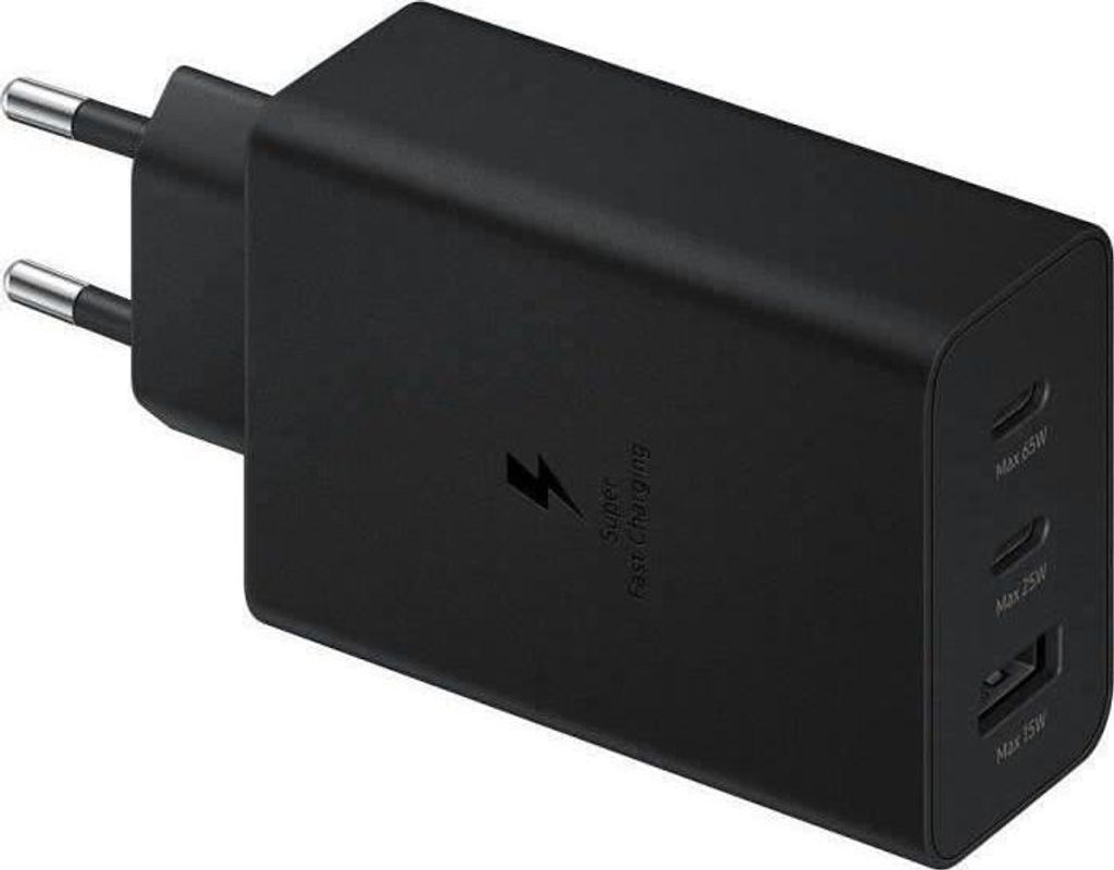 Alimentatore Trio 65 W, 2 x USB-C, 1 x USB-A, ricarica Immagine del prodotto 