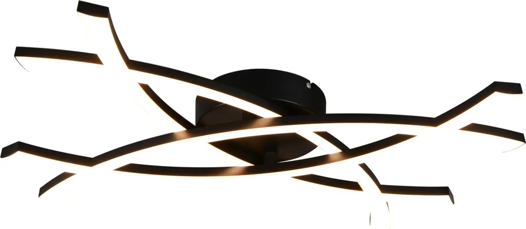 Plafoniera Minimalista LED Nera 60cm | 2500lm Illuminazione Architetturale