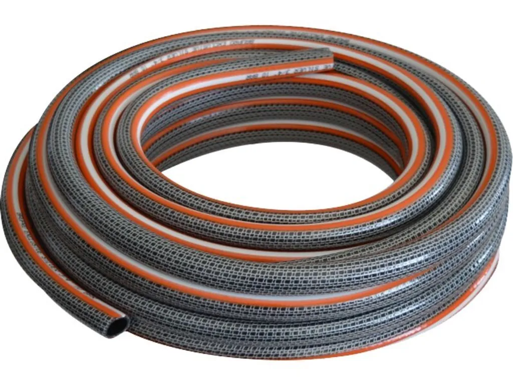 Tuyau d'arrosage robuste anti-algues 25m Extol Premium Argent 1/2"