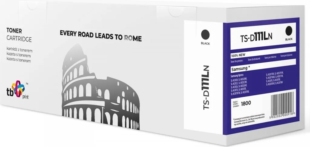 Toner Samsung MLT-D111L Nero: Stampa Senza Pensieri con TB Print