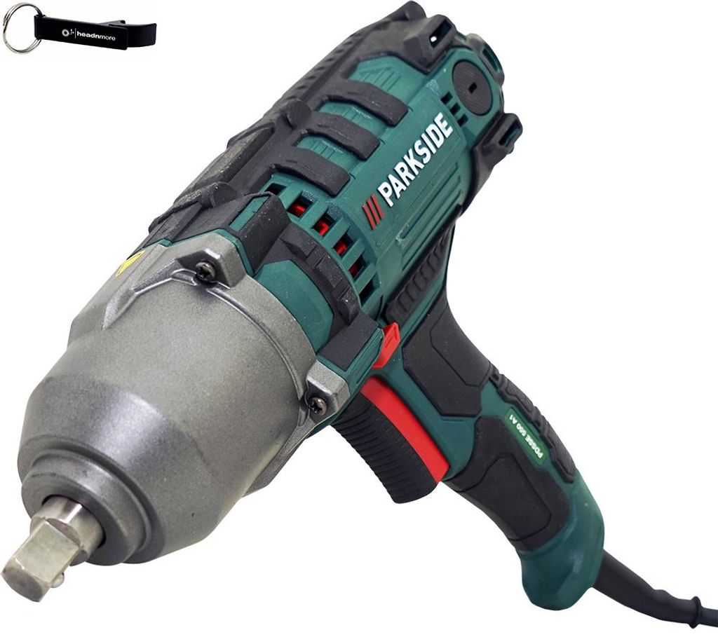 PARKSIDE 1/2" Elektro Schlagschrauber PDSSE 550 +HEADNMORE Schlüsselanhänger im HEADNMORE Bundle