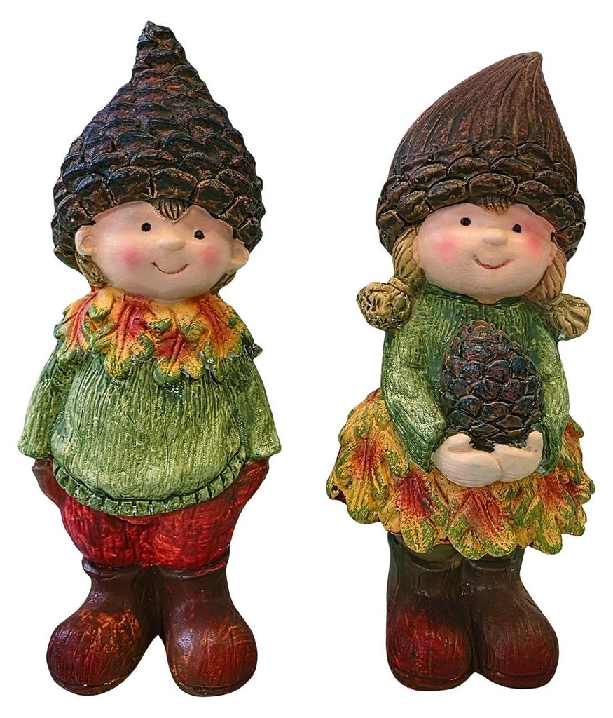 Logbuch-Verlag Herbstkinder Figuren 2er Set stehend 16–17 Produktbild 