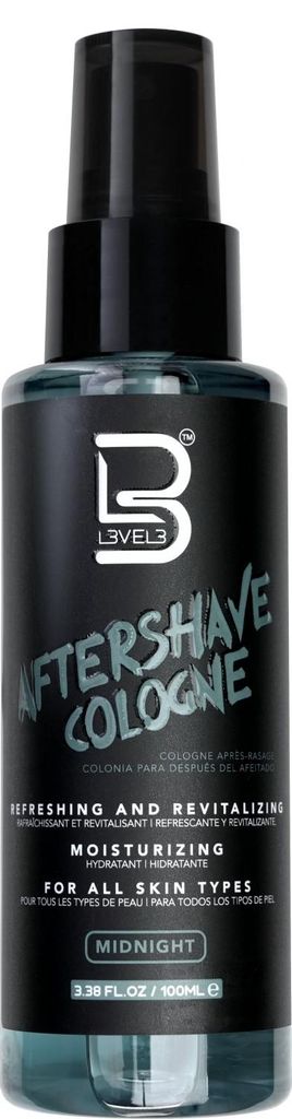 L3VEL3 Aftershave Cologne Midnight 100 ml