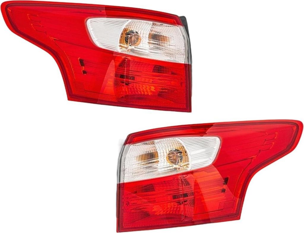 Rückleuchten-Set links rechts 12 V LED P21W PY21W HELLA für u.a. FORD FOCUS