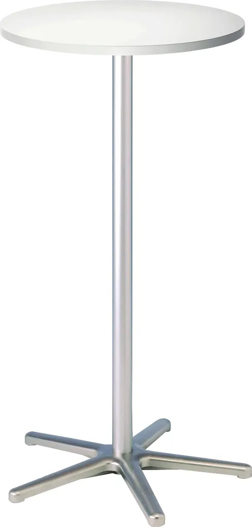 MAUL Table haute avec pied étoile blanc - 61 x 61 x 109,5 cm moderne