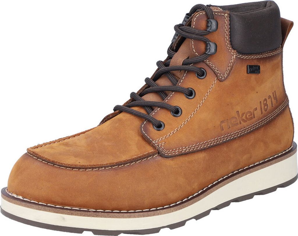 Fusion Schnürstiefel Braun – Superleichte Herbst-Winter-Stiefel In Größe 46, Mit Reißverschluss