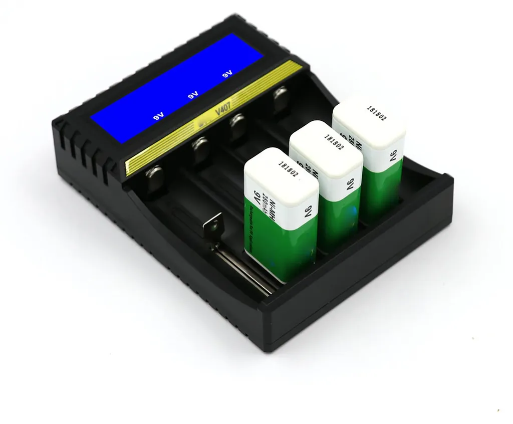 Chargeur batterie intelligent universel compatible piles rechargeables - 3