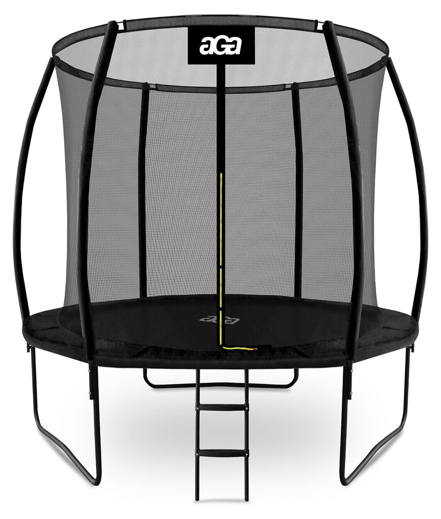Aga SPORT EXCLUSIVE Trampolina 250 cm czarna + ochronna Zdjęcie produktu 