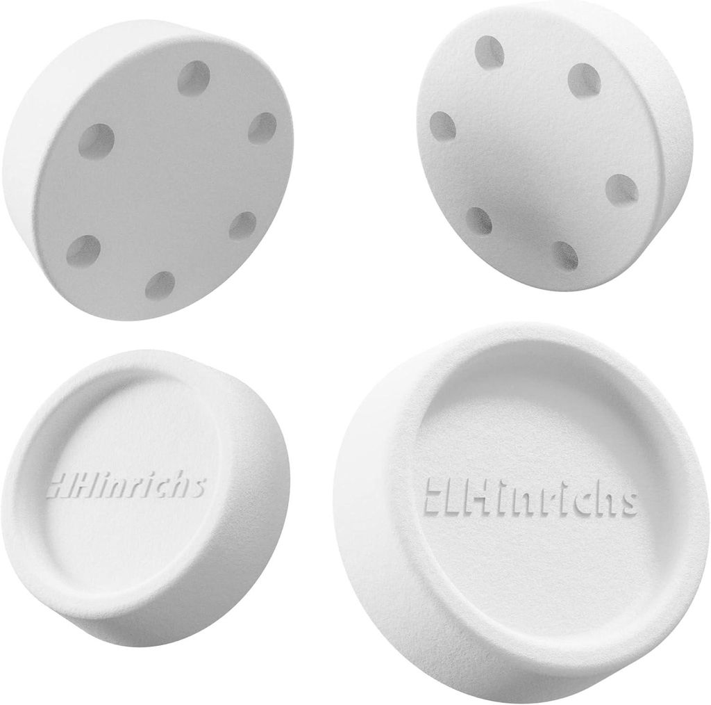 Hinrichs Schwingungsdämpfer weiß 4er Set für Waschmaschine