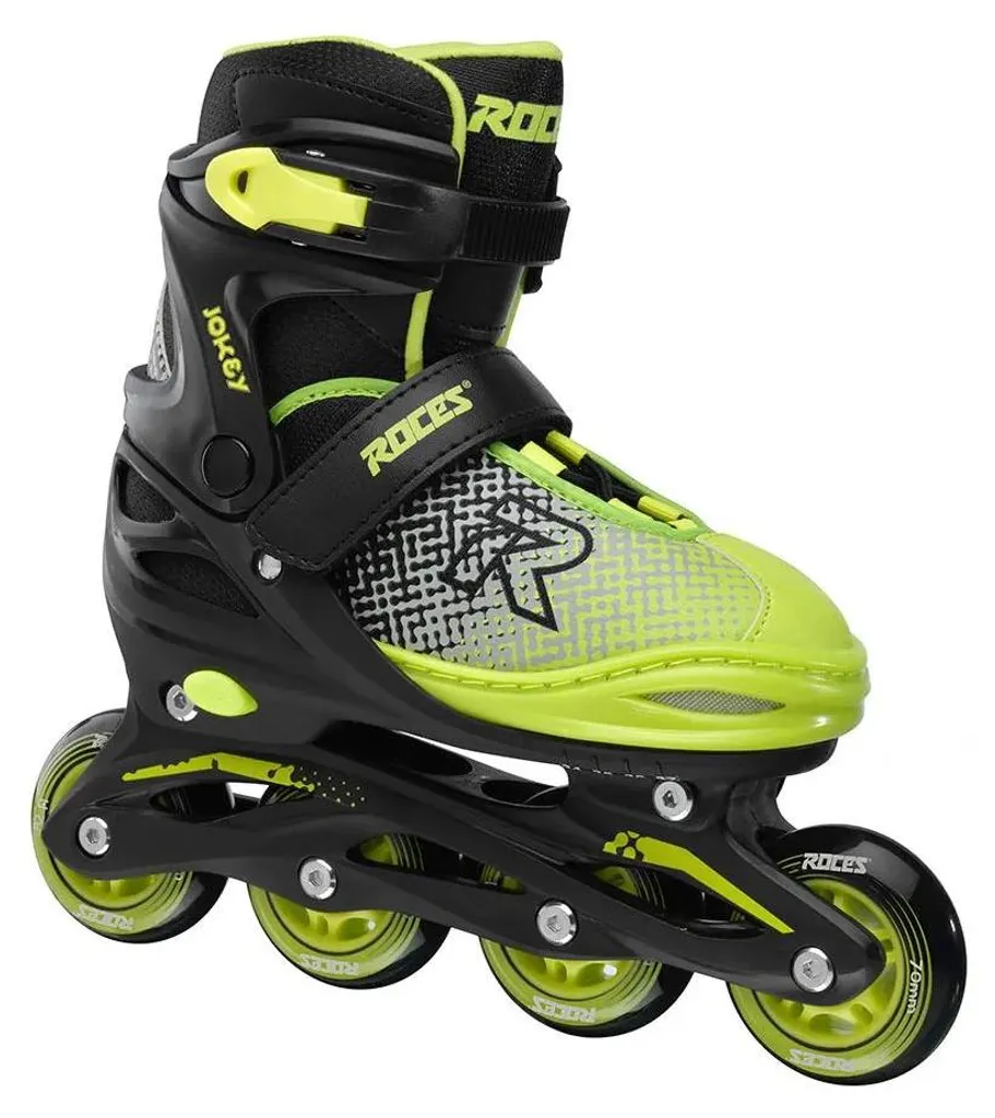 Rollers Enfant Roces Jokey X Noir Confortables et Extensibles 30 à 33